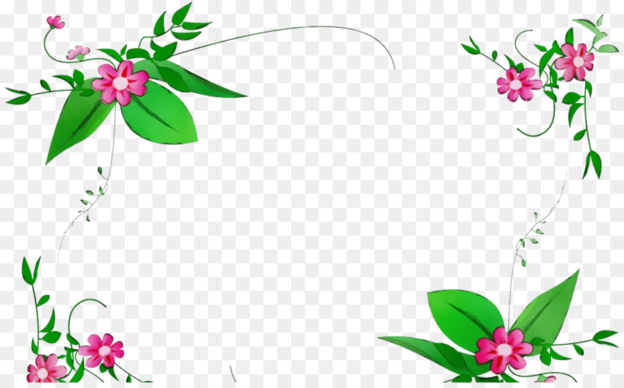 Cadre Floral，Fleurs PNG