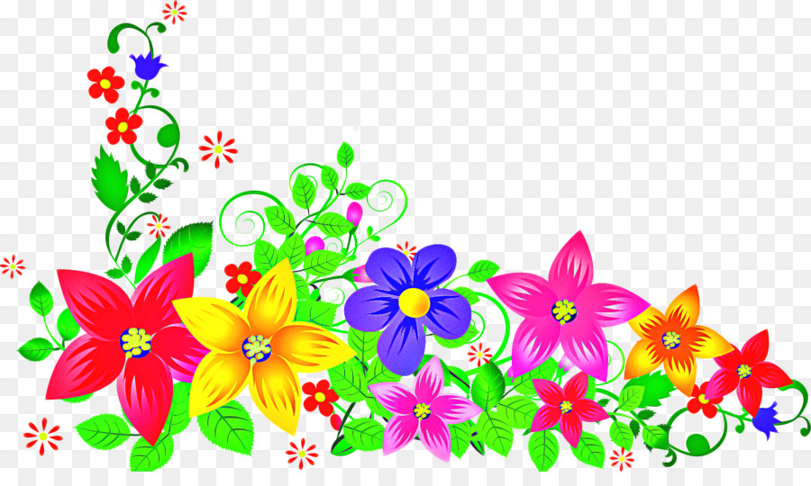 Ugadi，Design Floral PNG