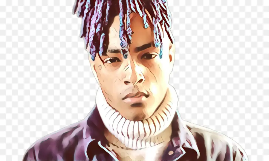 Xxxtentacion，Coloration Des Cheveux PNG