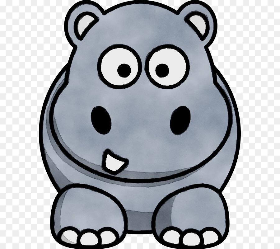 Dessin Animé Rhinocéros，Mignon PNG