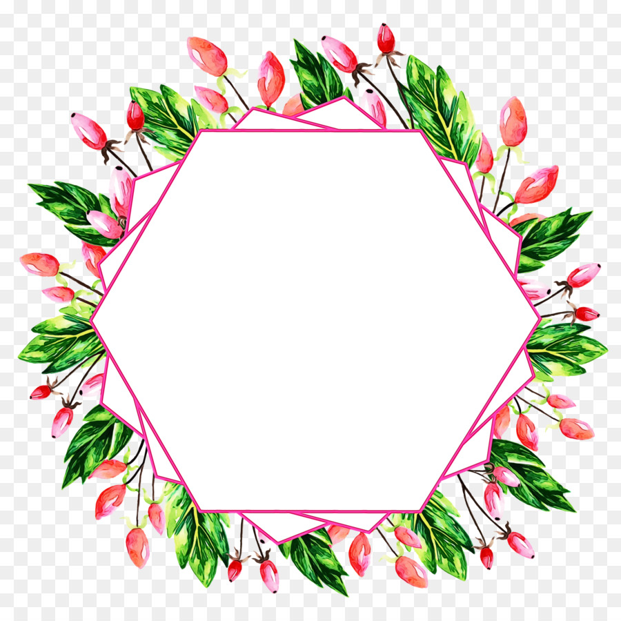 Cadre Floral，Fleurs PNG