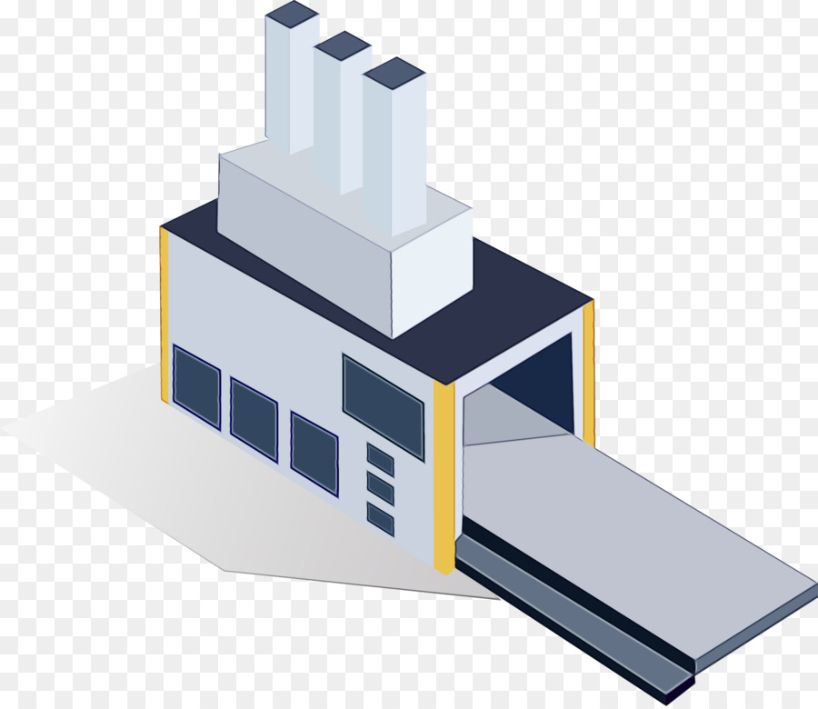 Bâtiment D'usine，Industriel PNG