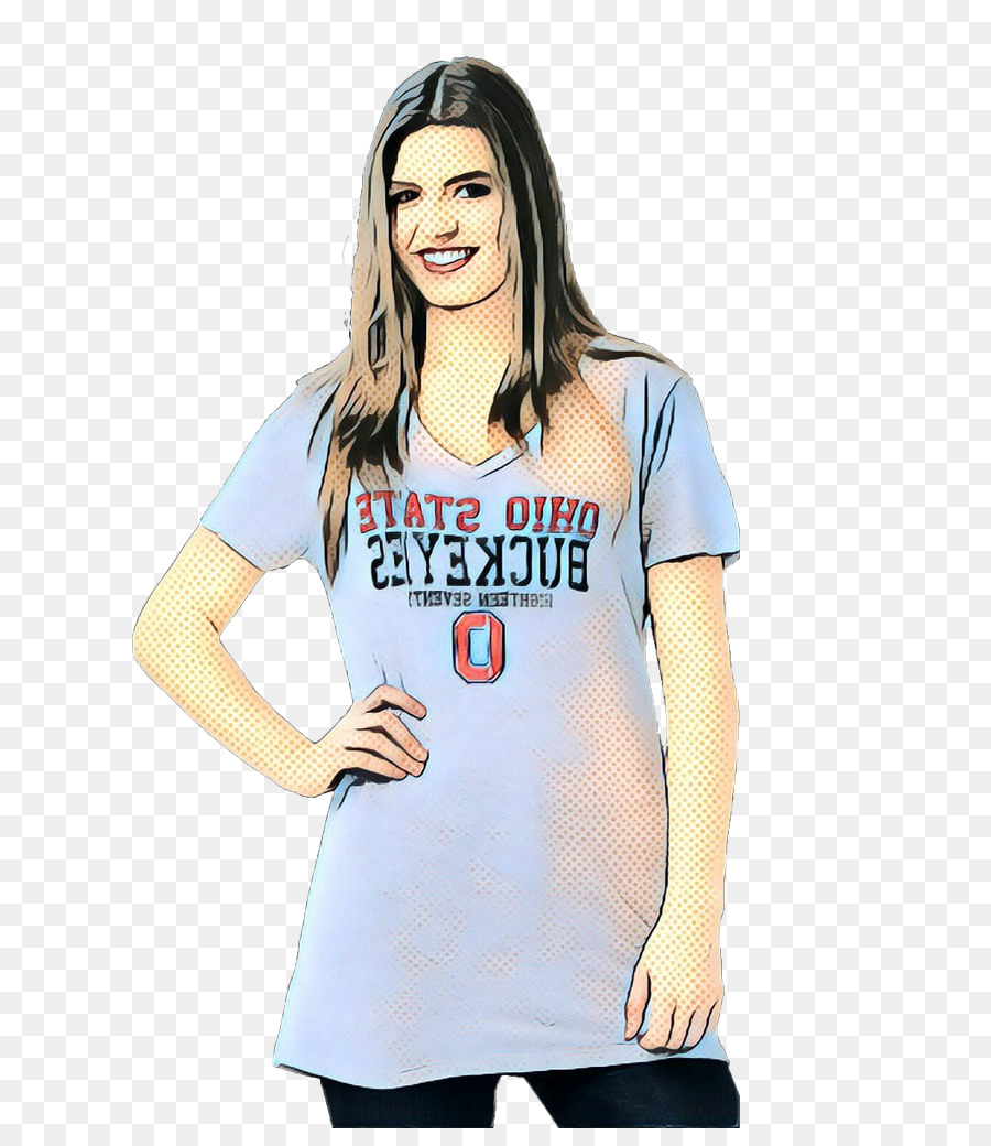 Tshirt，L'épaule PNG