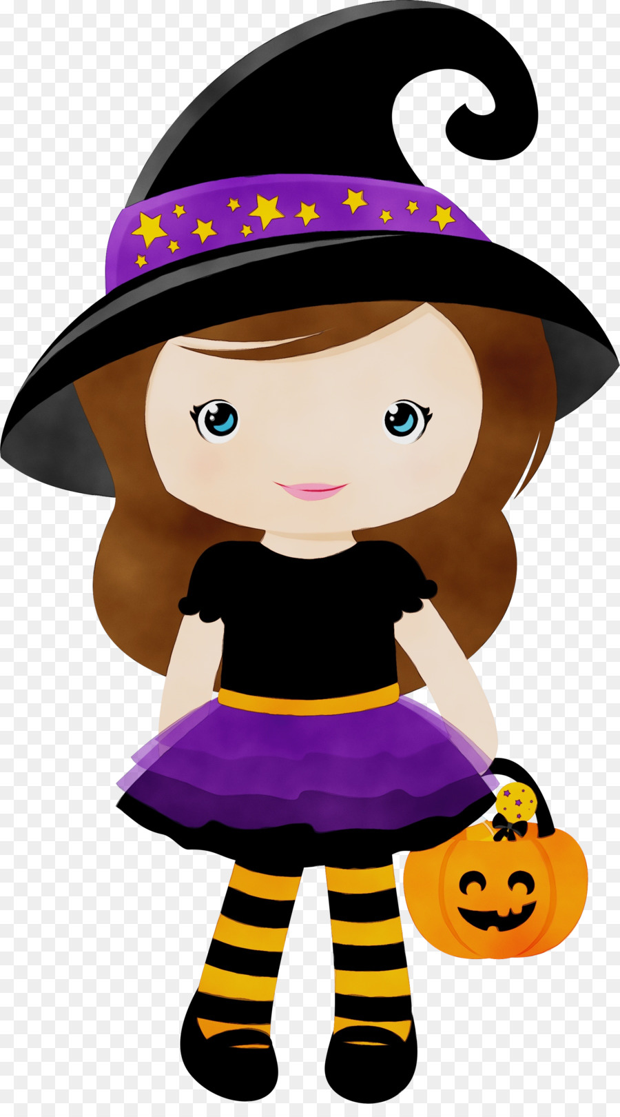 Fille Sorcière，Halloween PNG