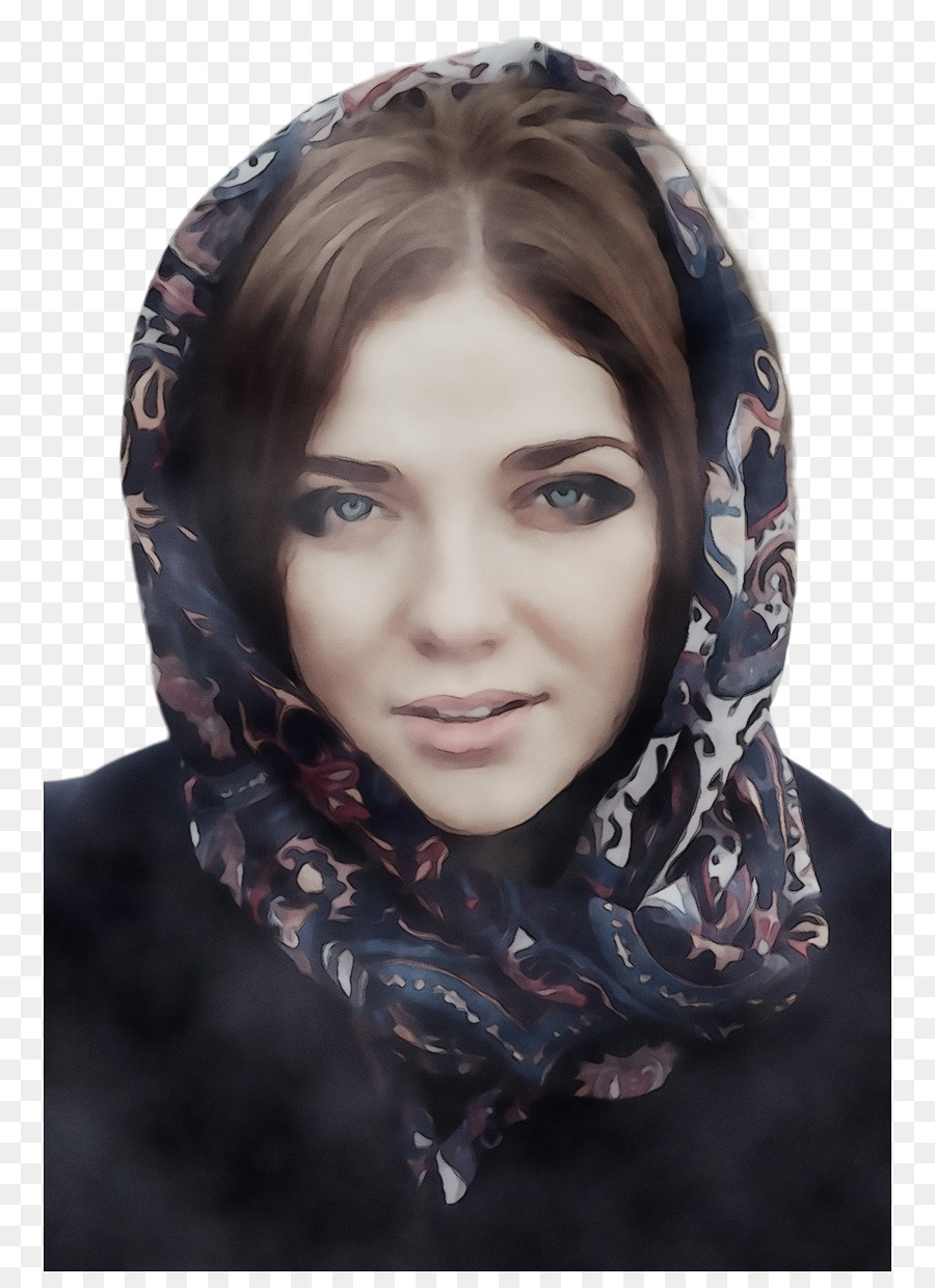 Portrait，Foulard PNG