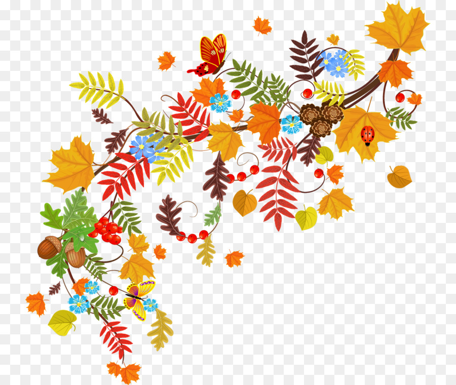 Feuilles D'automne，Automne PNG