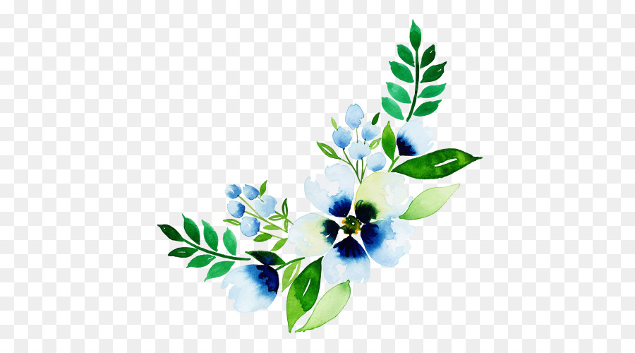 Fleurs Bleues，Fleurir PNG