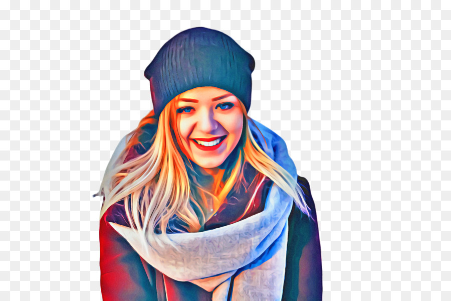 Femme，Bonnet Hiver PNG