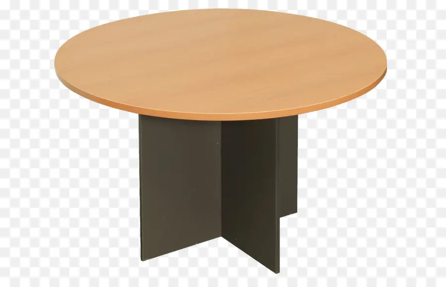 Table Ronde，En Bois PNG