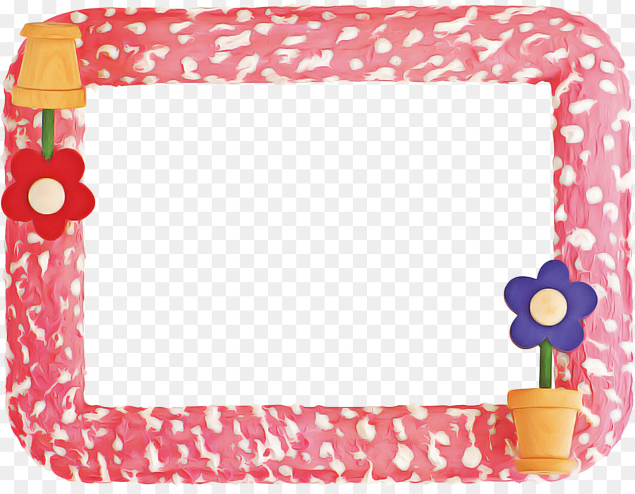 Cadre Décoratif，Fleurs PNG