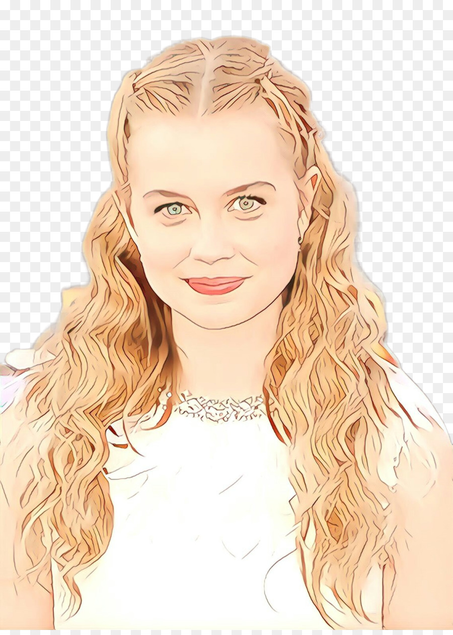 Blonde，Cheveux PNG