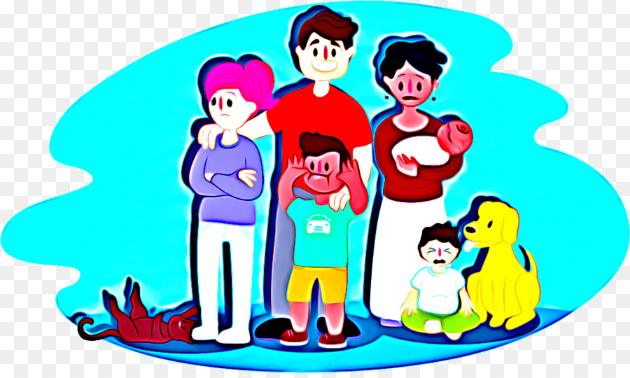 Famille Illustration，Parents PNG