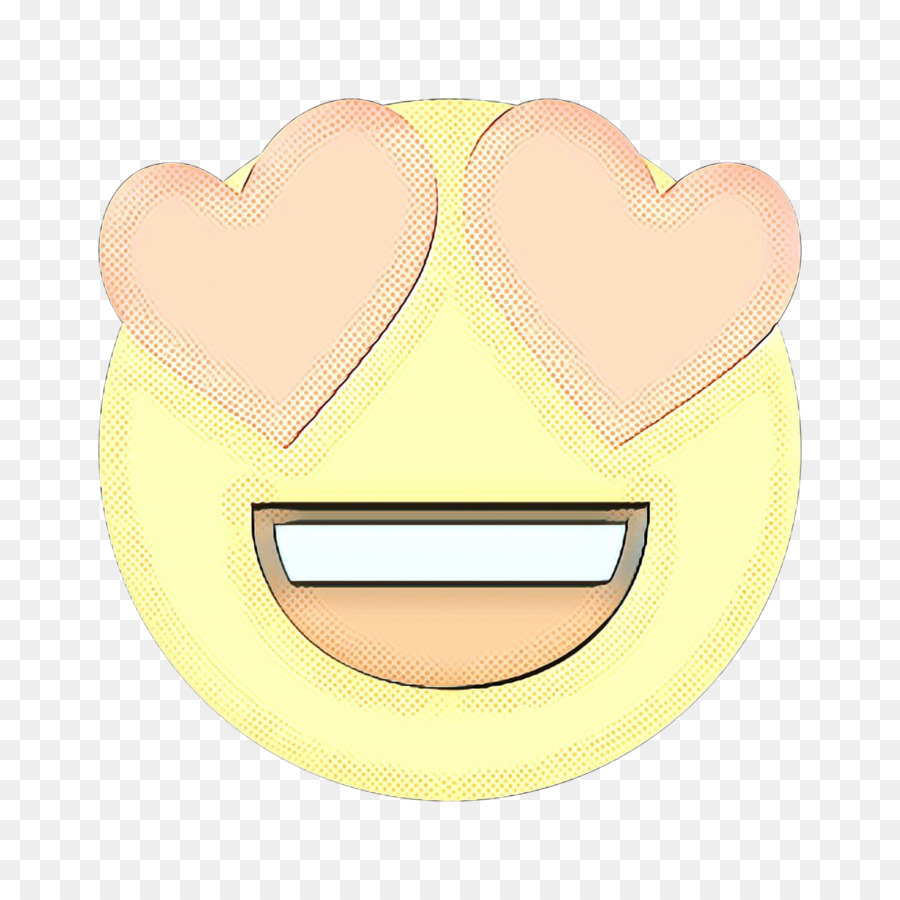 Emoji Yeux De Coeur，Affronter PNG