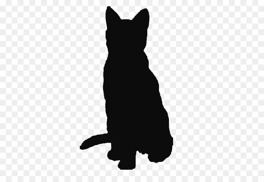 Silhouette De Chat，Animal De Compagnie PNG