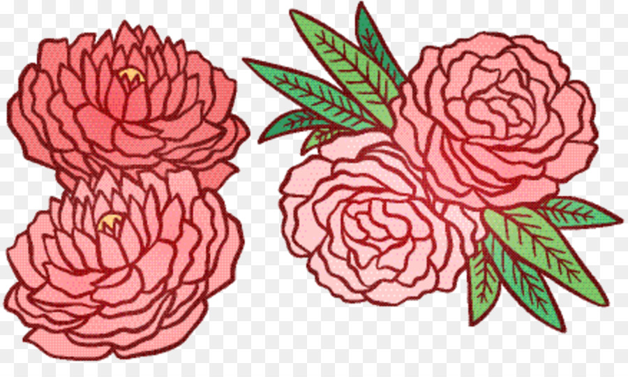 Design Floral，La Famille Rose PNG