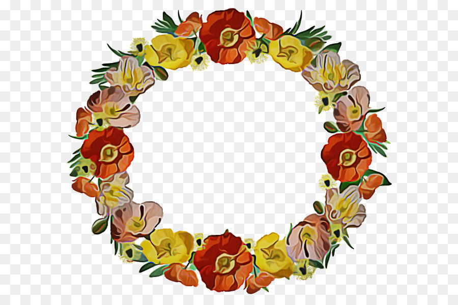 Couronne Florale，Fleurs PNG