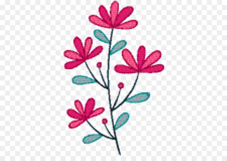 Design Floral，Les Fleurs Coupées PNG