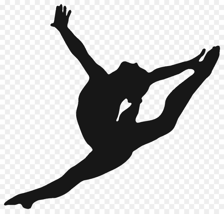 Silhouette，Gymnastique PNG