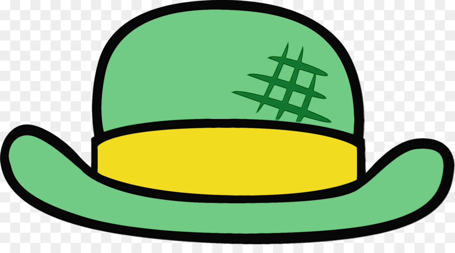 Chapeau Vert，Bande Jaune PNG