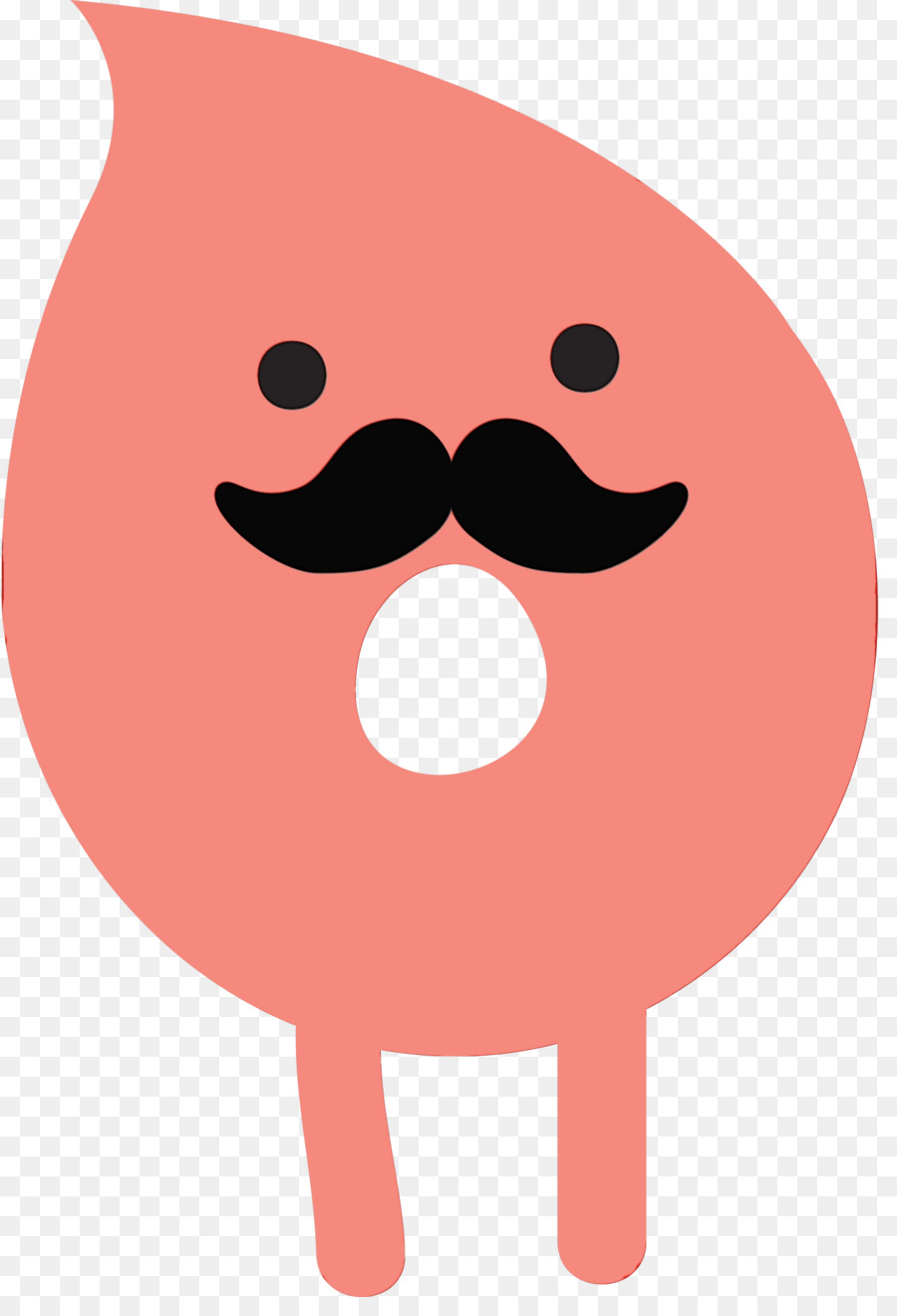 Goutte Rouge，Moustache PNG