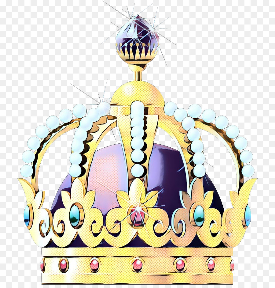 Couronne Royale Avec Bijoux，Bijoux PNG