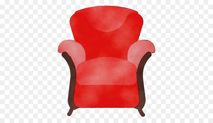 Fauteuil Rouge，Meubles PNG