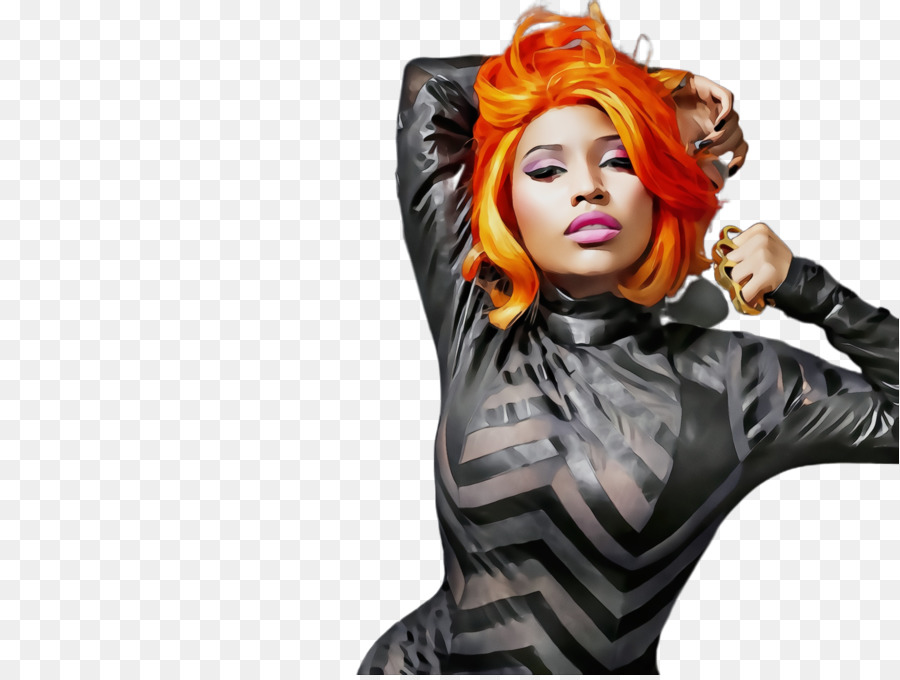 Cheveux Oranges，Mode PNG