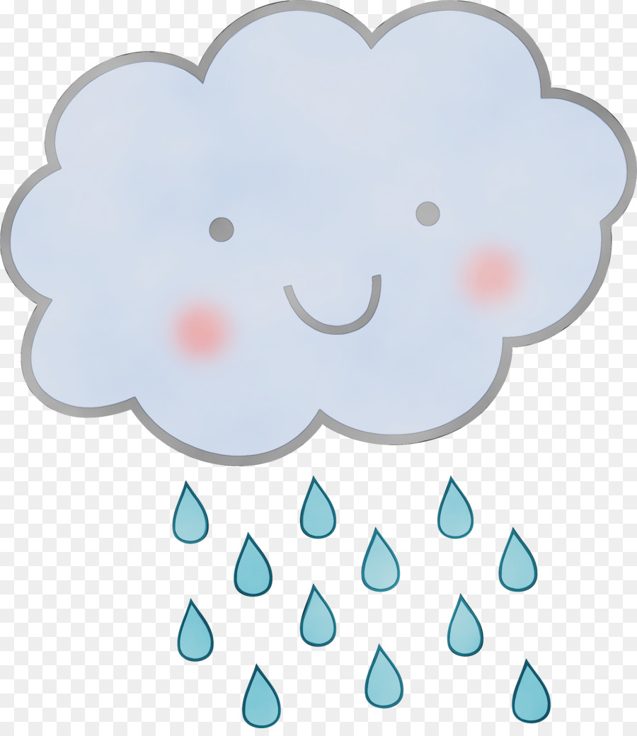 Nuage De Pluie，Parapluie PNG