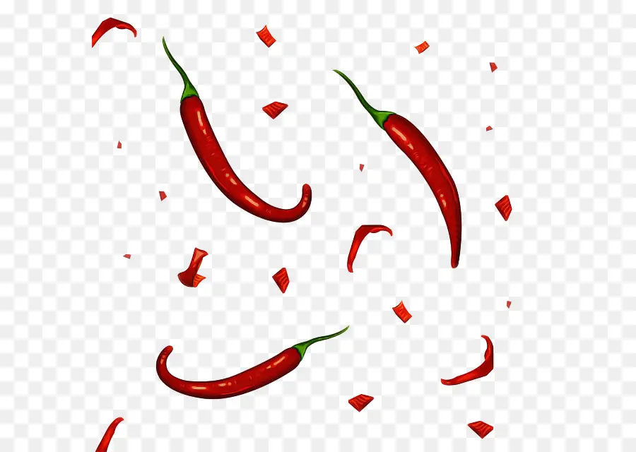 Piments Rouges，épicé PNG