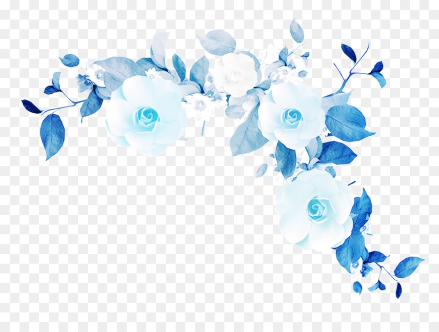 Roses Bleues，Fleurs PNG