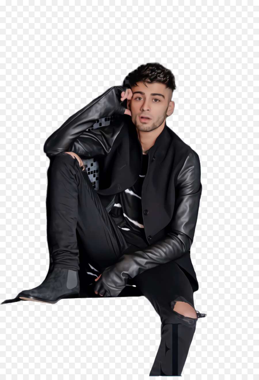 Veste En Cuir，Veste En Cuir M PNG