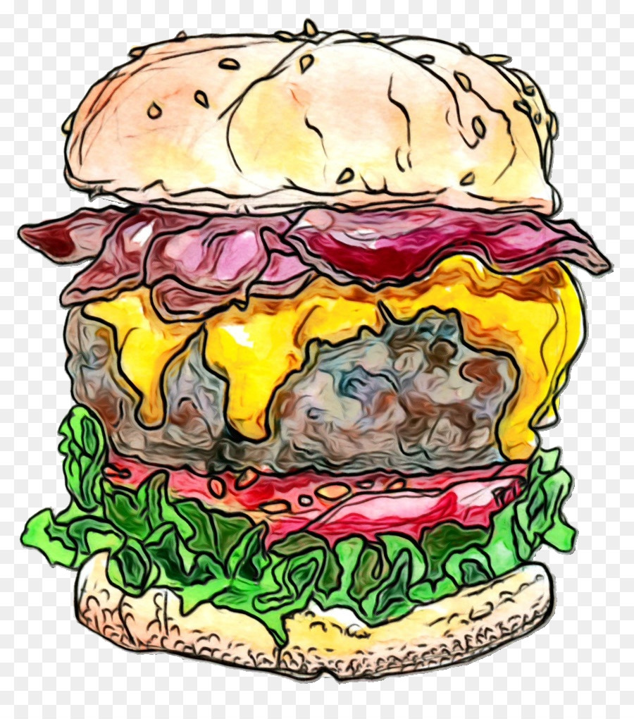 Hamburger，Cheeseburger PNG