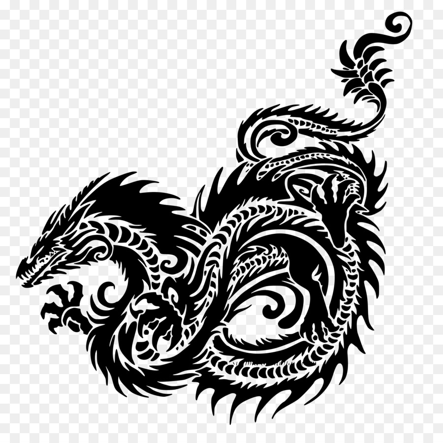 Dragon，Tatouage PNG