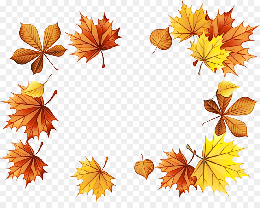 Feuilles D'automne，Automne PNG