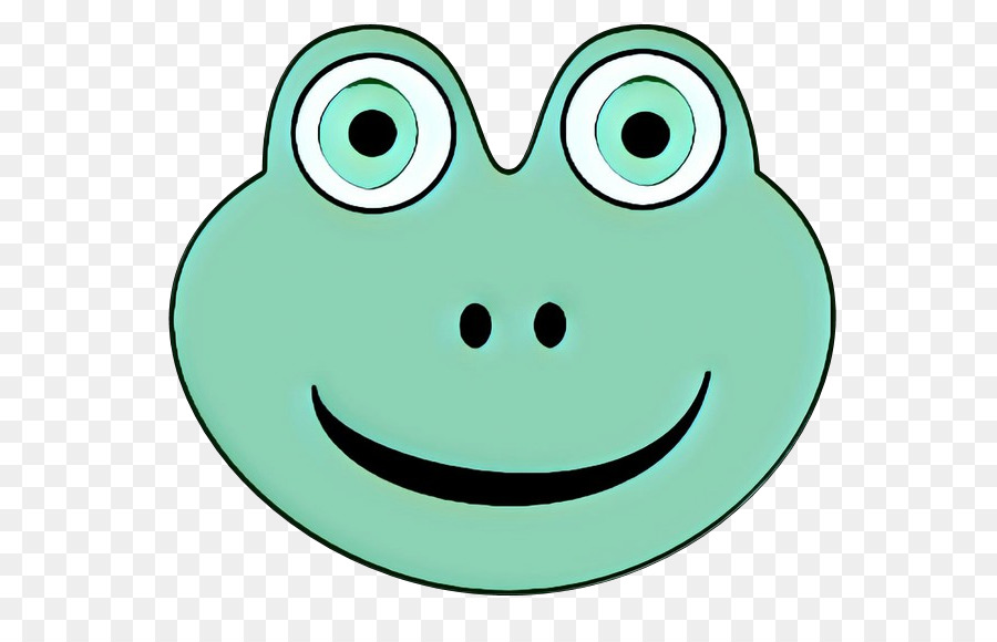 Visage De Grenouille，Dessin Animé PNG