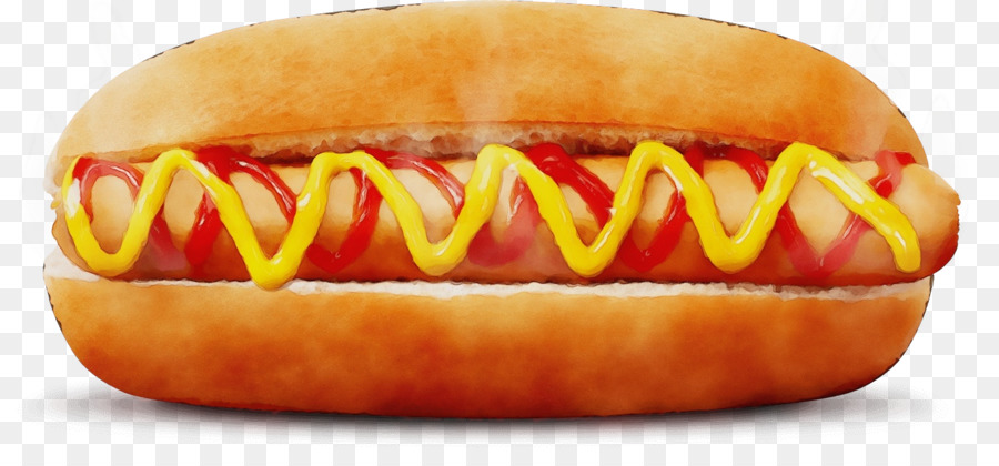 Hot Dog Aux Condiments，Hot Dog PNG