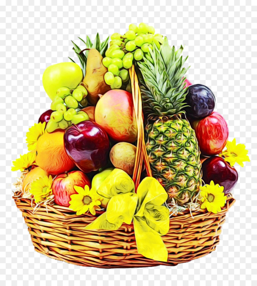 Corbeille De Fruits，Fruits PNG