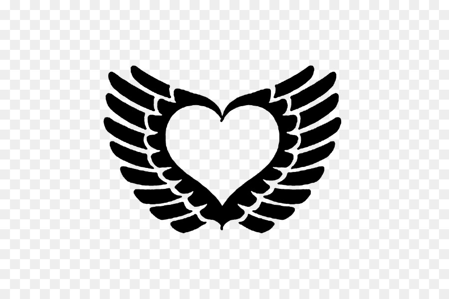 Coeur Avec Des Ailes，Amour PNG