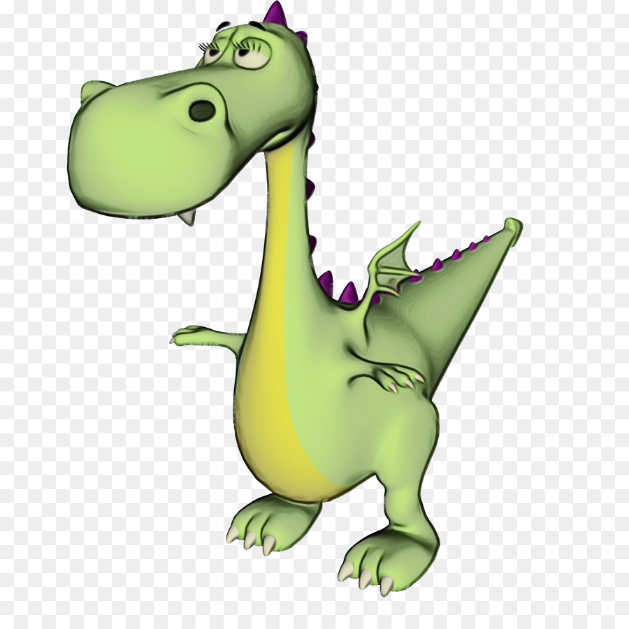 Dinosaure De Dessin Animé，Rouge PNG