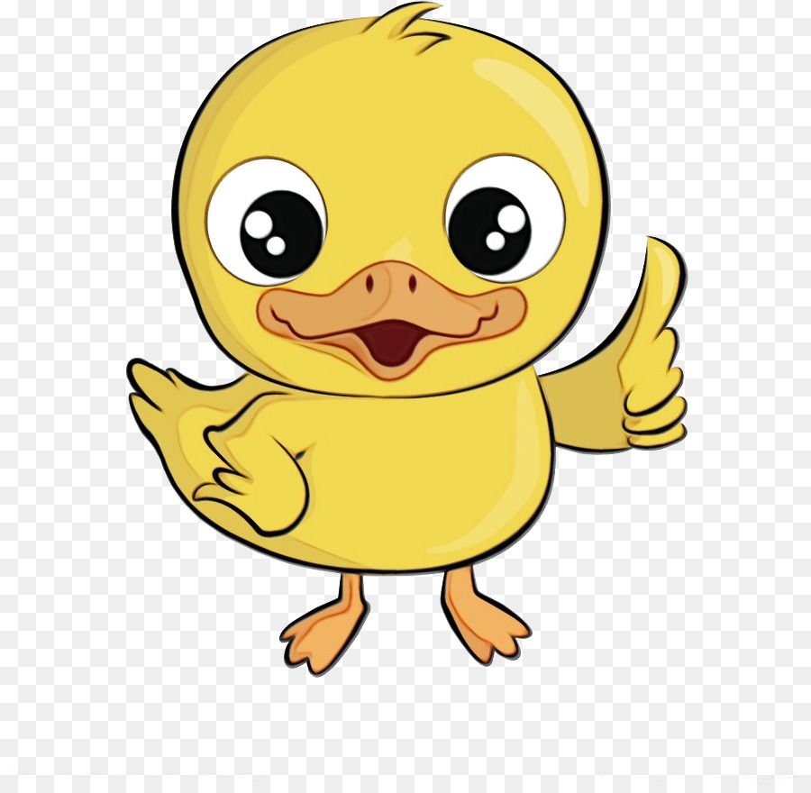 Oiseau Jaune，Dessin Animé PNG