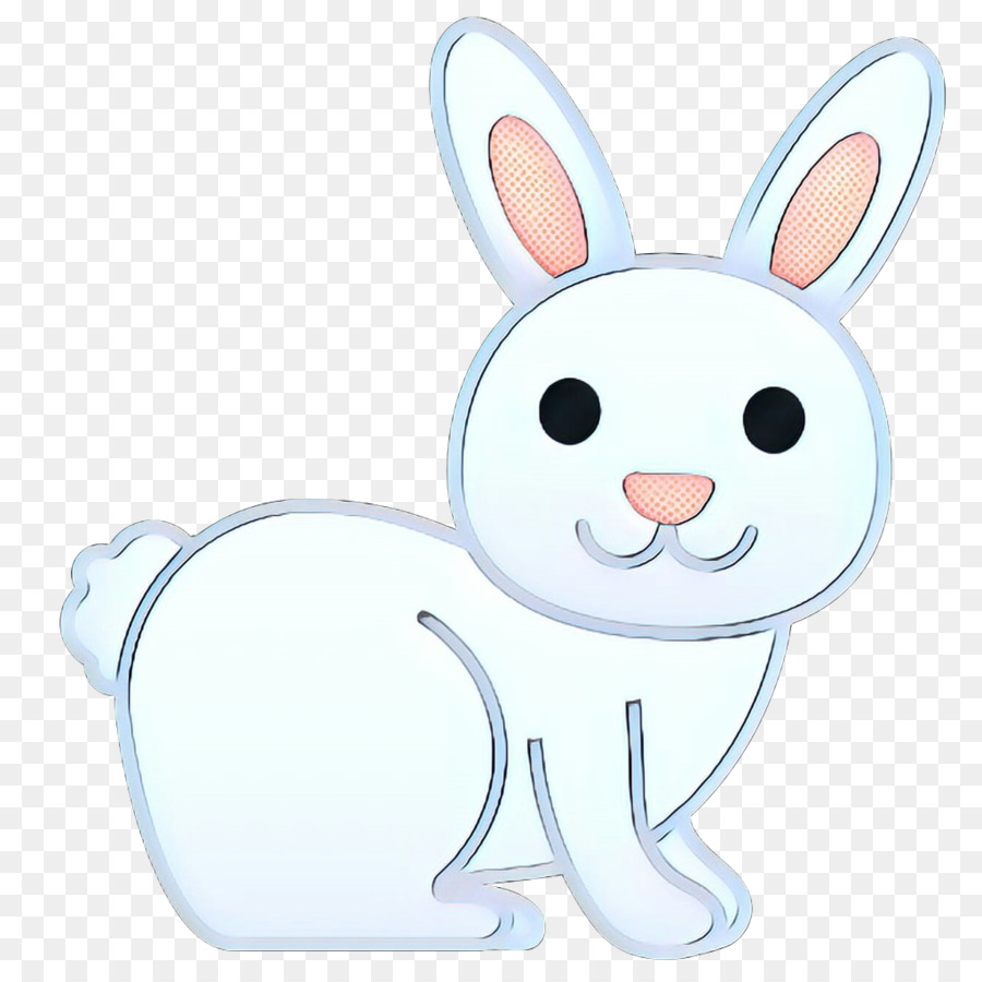 Lapin De Dessin Animé Bleu，Animal PNG