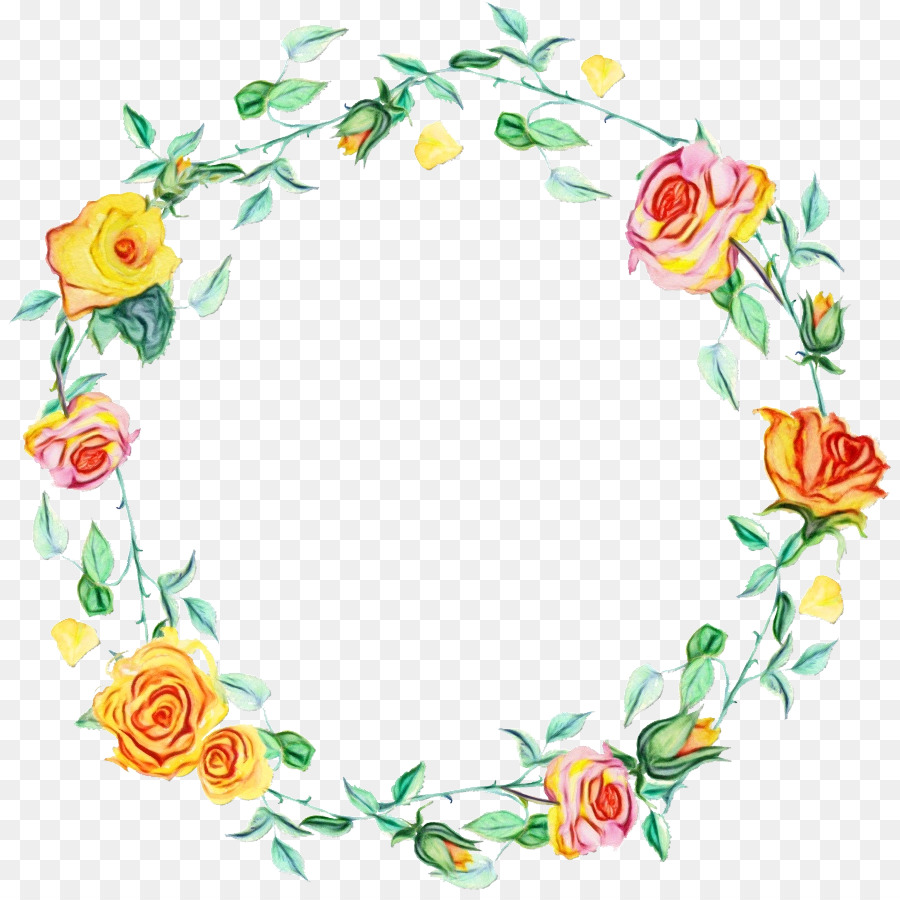 Couronne Florale，Fleurs PNG