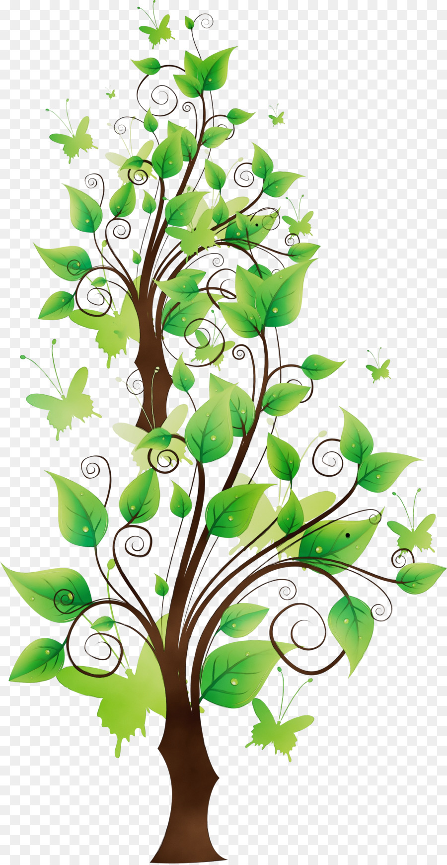 Arbre，Feuilles PNG