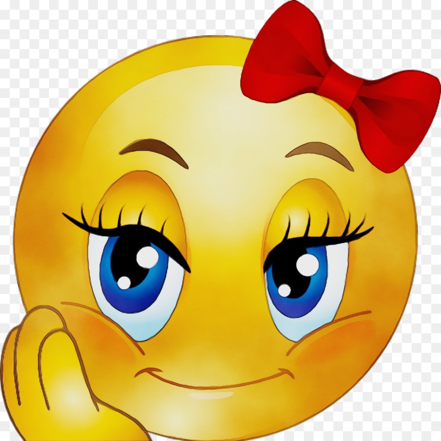 Emoji Mignon，Sourire PNG