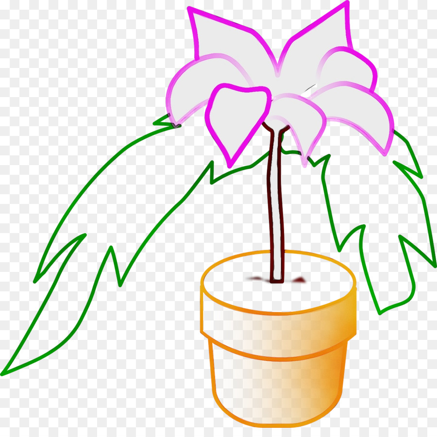 Plante En Pot，Fleur PNG