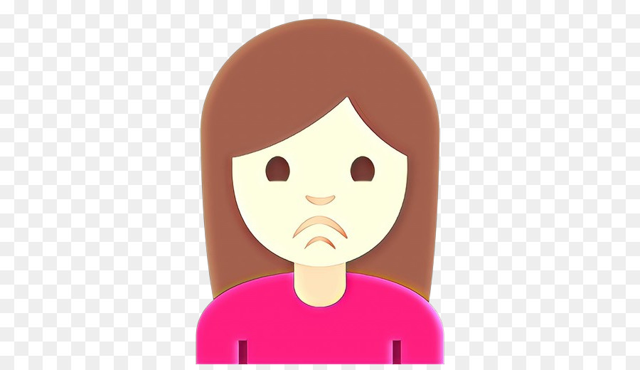 Emoji Triste，Affronter PNG