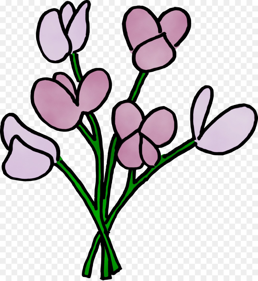 Design Floral，Les Fleurs Coupées PNG