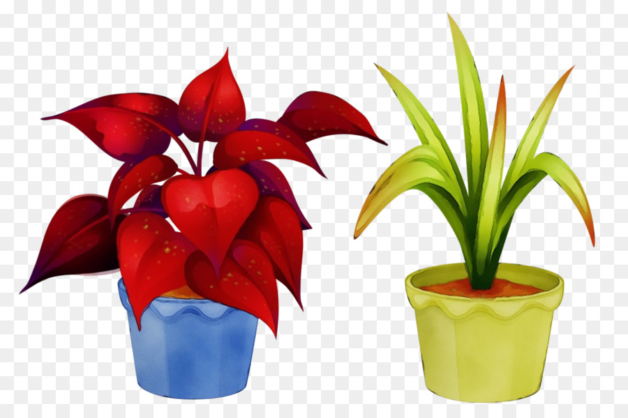 Plantes En Pot，Vert PNG