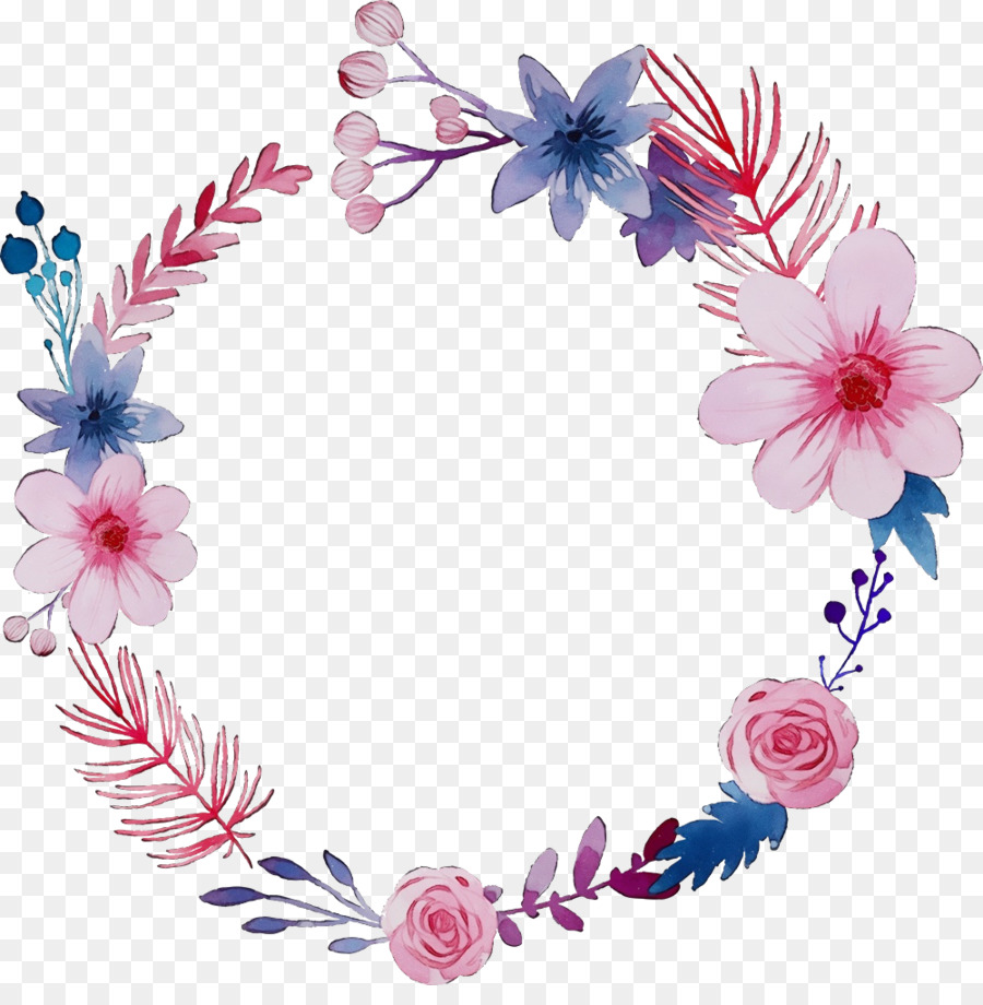 Cadre Floral，Fleurs PNG