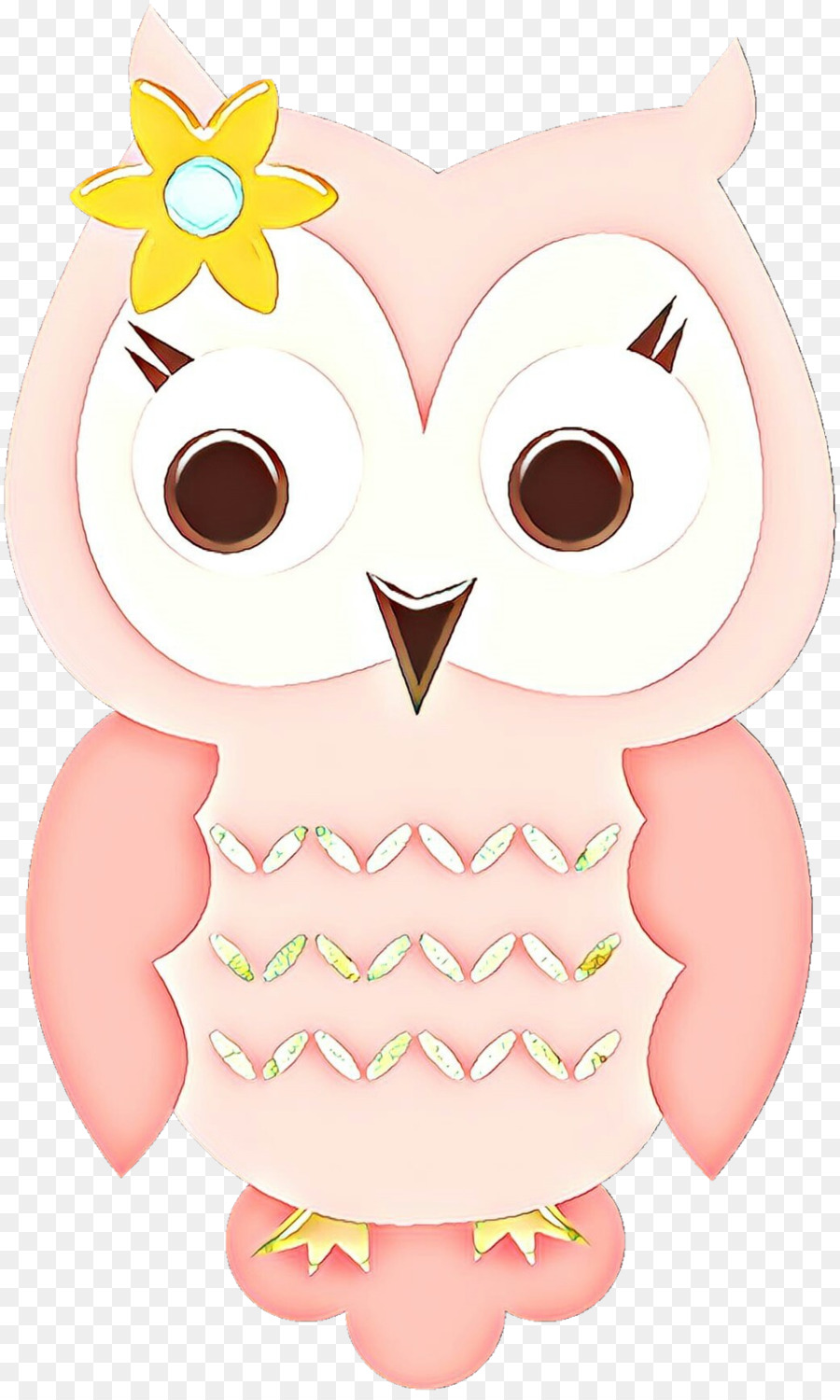 Hibou Rose，Fleur PNG